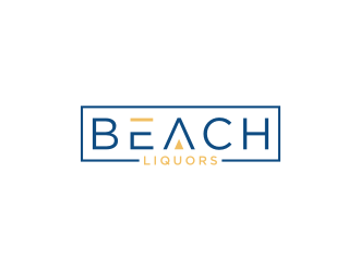 Beach Liquors logo design by Artomoro