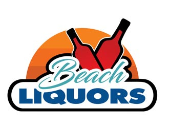 Beach Liquors logo design by creativemind01