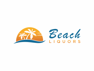Beach Liquors logo design by kaylee