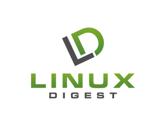 Linux Digest logo design by Purwoko21