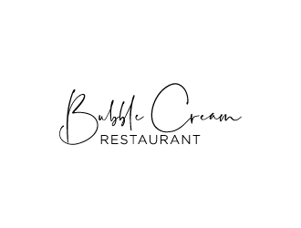 Bubble Cream Restaurant logo design by Creativeminds