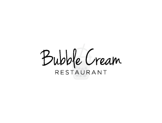 Bubble Cream Restaurant logo design by Creativeminds
