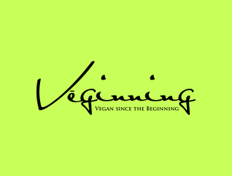 Vēginning  logo design by pel4ngi