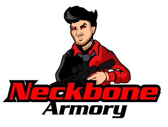 Neckbone Armory logo design by ElonStark
