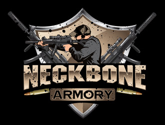 Neckbone Armory logo design by DreamLogoDesign