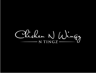 Chicken N Wingz N Tingz logo design by johana