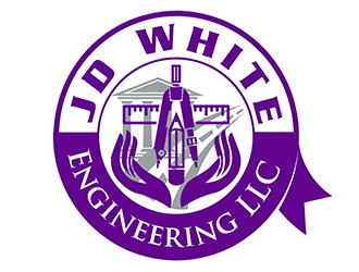 JD White Engineering LLC logo design by 3Dlogos