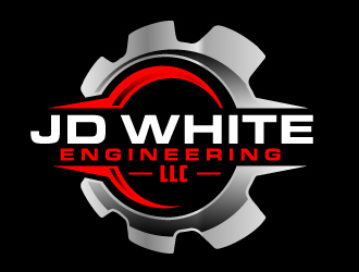 JD White Engineering LLC logo design by ElonStark