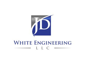 JD White Engineering LLC logo design by fadlan