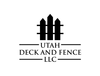 Utah Deck and Fence, LLC logo design by hopee
