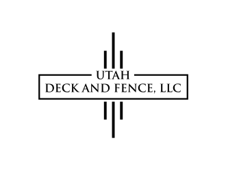 Utah Deck and Fence, LLC logo design by hopee