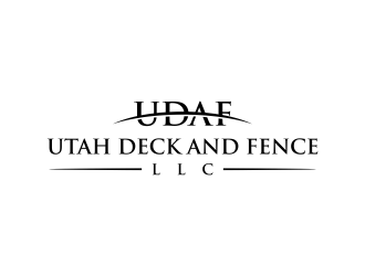 Utah Deck and Fence, LLC logo design by funsdesigns