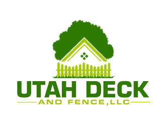 Utah Deck and Fence, LLC logo design by ElonStark