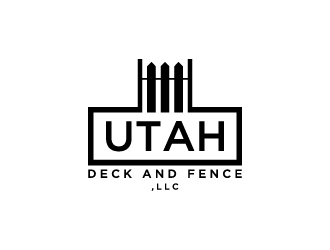 Utah Deck and Fence, LLC logo design by wongndeso