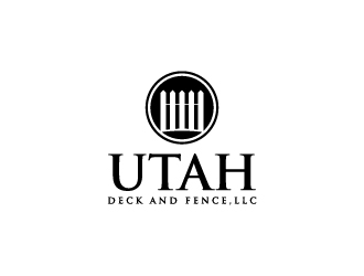 Utah Deck and Fence, LLC logo design by wongndeso