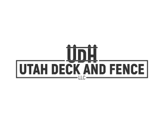 Utah Deck and Fence, LLC logo design by drifelm