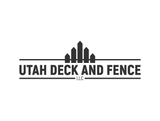 Utah Deck and Fence, LLC logo design by drifelm