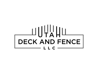 Utah Deck and Fence, LLC logo design by Barkah