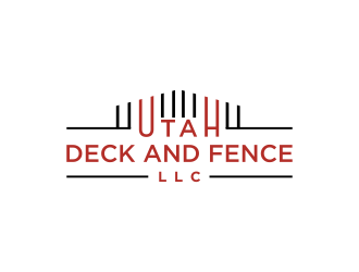 Utah Deck and Fence, LLC logo design by Barkah