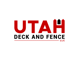 Utah Deck and Fence, LLC logo design by lexipej