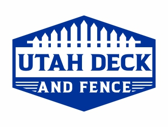 Utah Deck and Fence, LLC logo design by MonkDesign