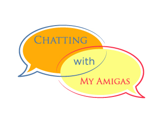 Chatting with My Amigas logo design by twomindz