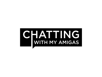 Chatting with My Amigas logo design by Barkah