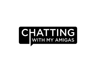 Chatting with My Amigas logo design by Barkah