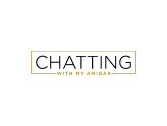 Chatting with My Amigas logo design by Creativeminds