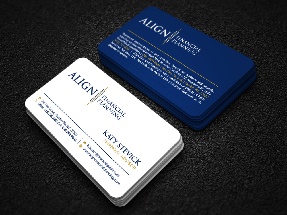 Align Financial Planning logo design by Realistis