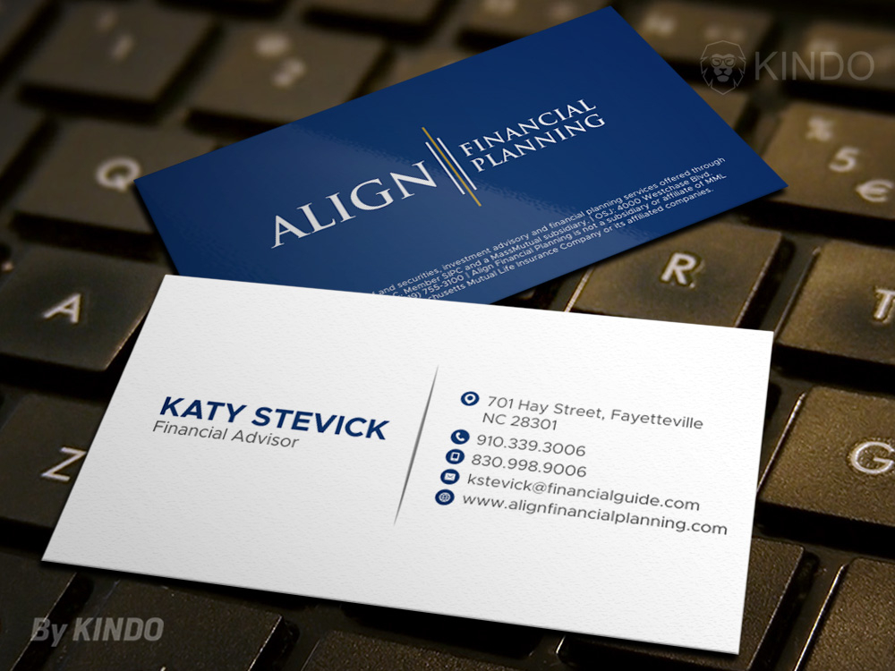 Align Financial Planning logo design by Kindo