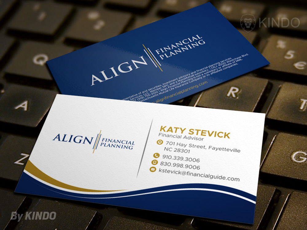 Align Financial Planning logo design by Kindo