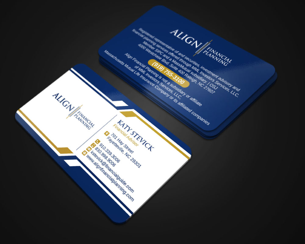 Align Financial Planning logo design by Boomstudioz