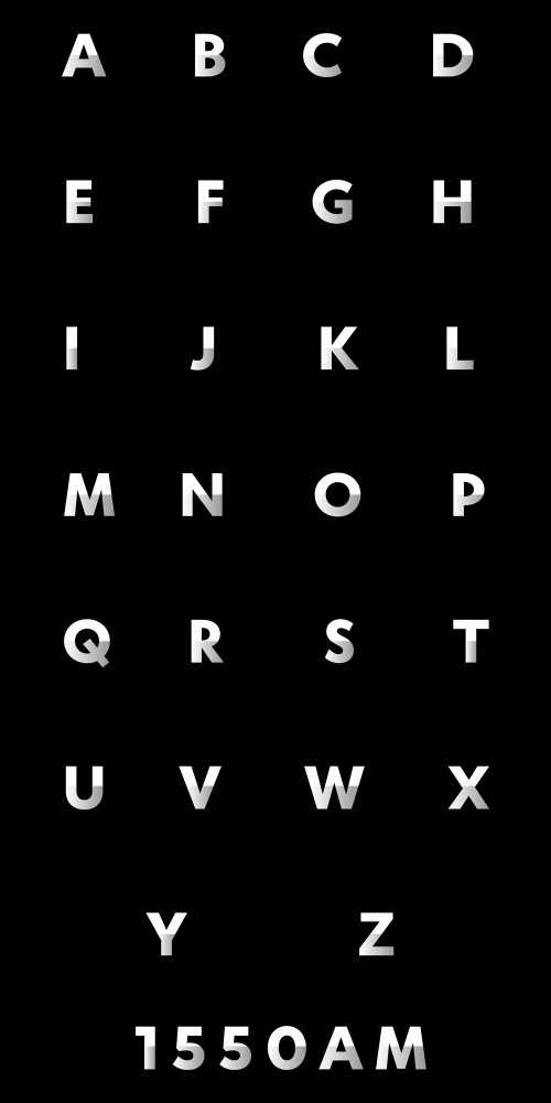 TalkRadio 1550 KXEX logo design by grea8design