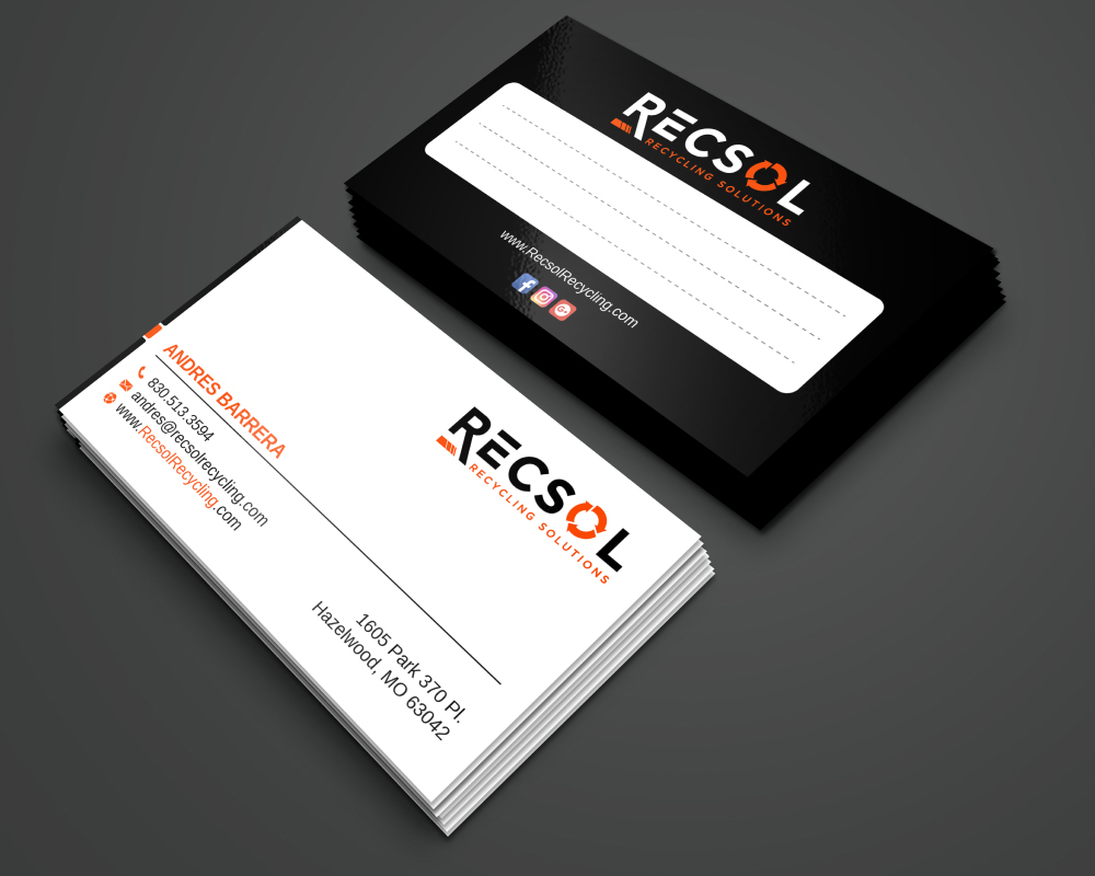 RECSOL - Recycling Solutions  logo design by Boomstudioz