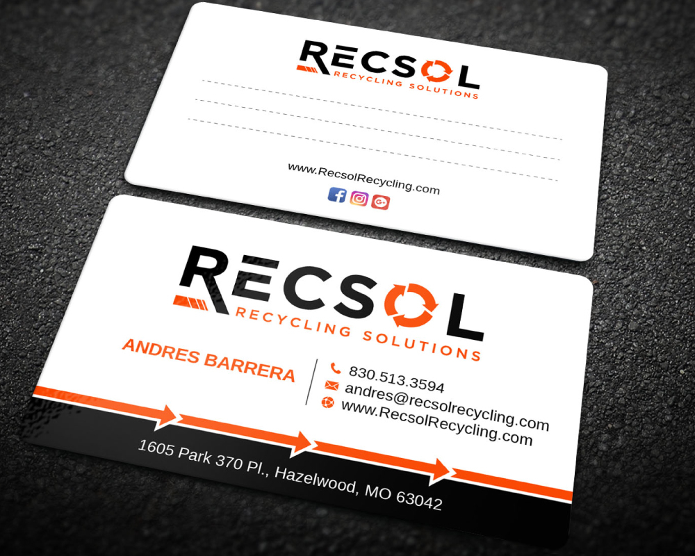 RECSOL - Recycling Solutions  logo design by Boomstudioz