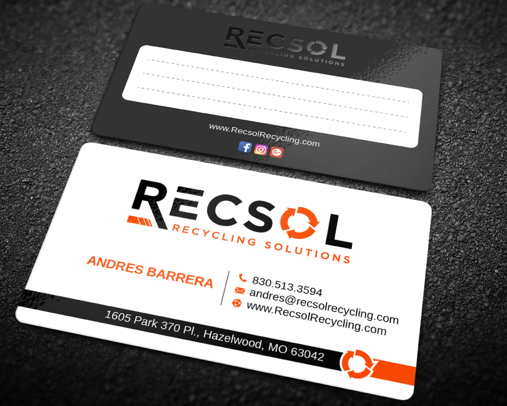 RECSOL - Recycling Solutions  logo design by Boomstudioz