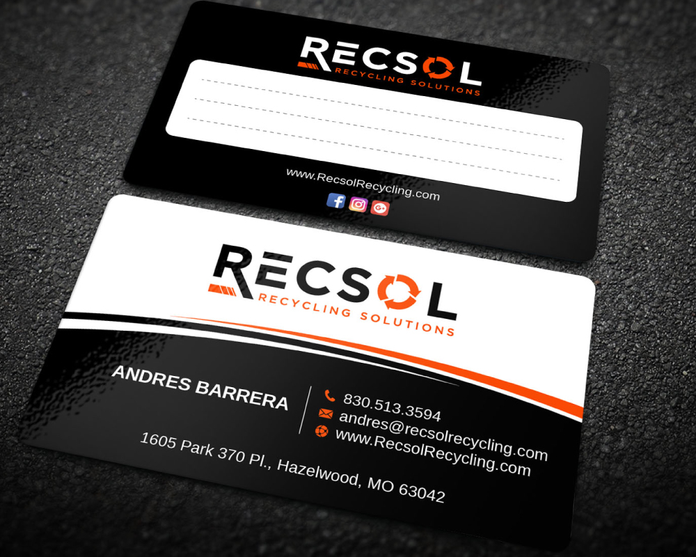 RECSOL - Recycling Solutions  logo design by Boomstudioz