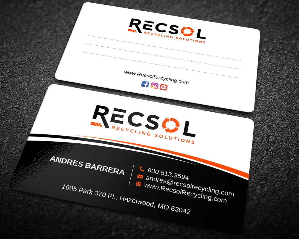 RECSOL - Recycling Solutions  logo design by Boomstudioz
