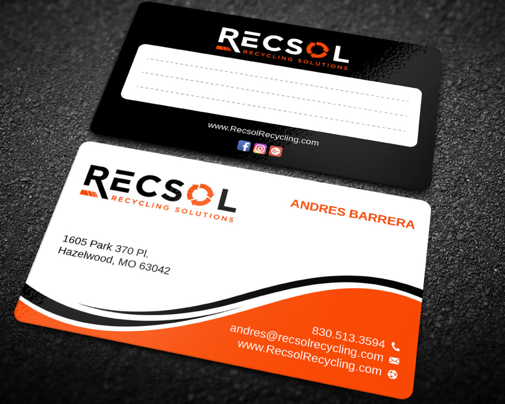 RECSOL - Recycling Solutions  logo design by Boomstudioz
