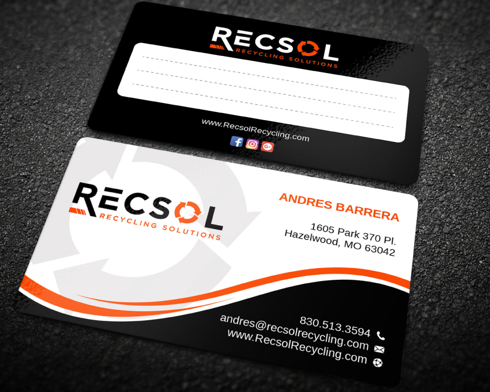 RECSOL - Recycling Solutions  logo design by Boomstudioz