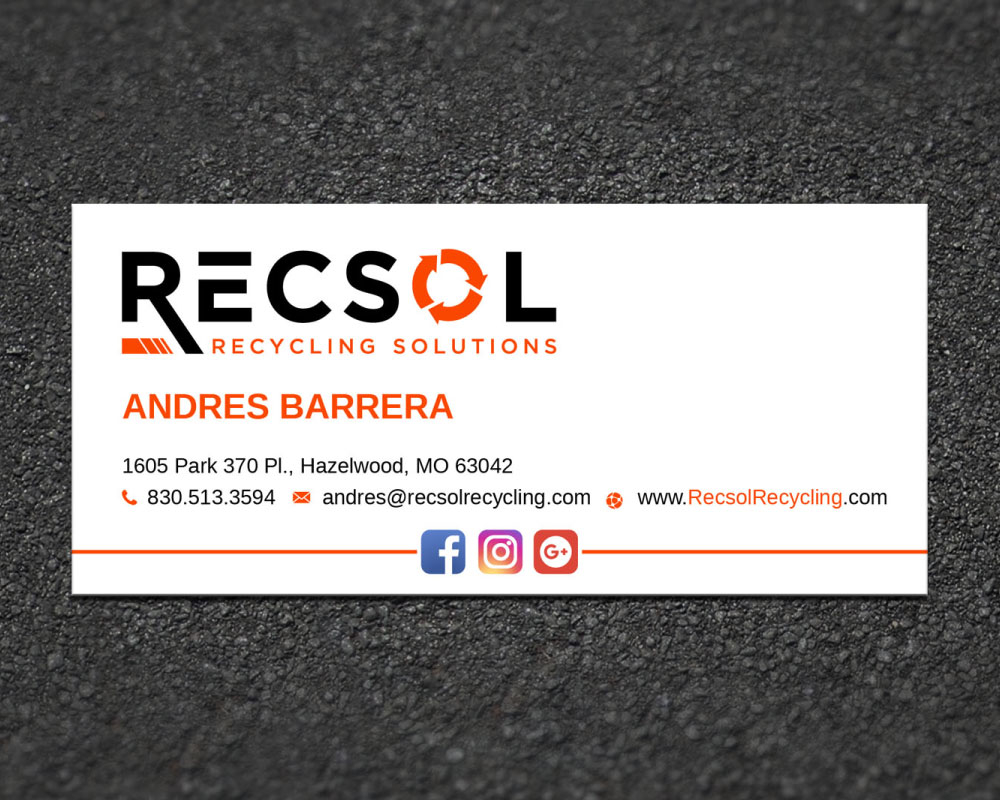 RECSOL - Recycling Solutions  logo design by Boomstudioz