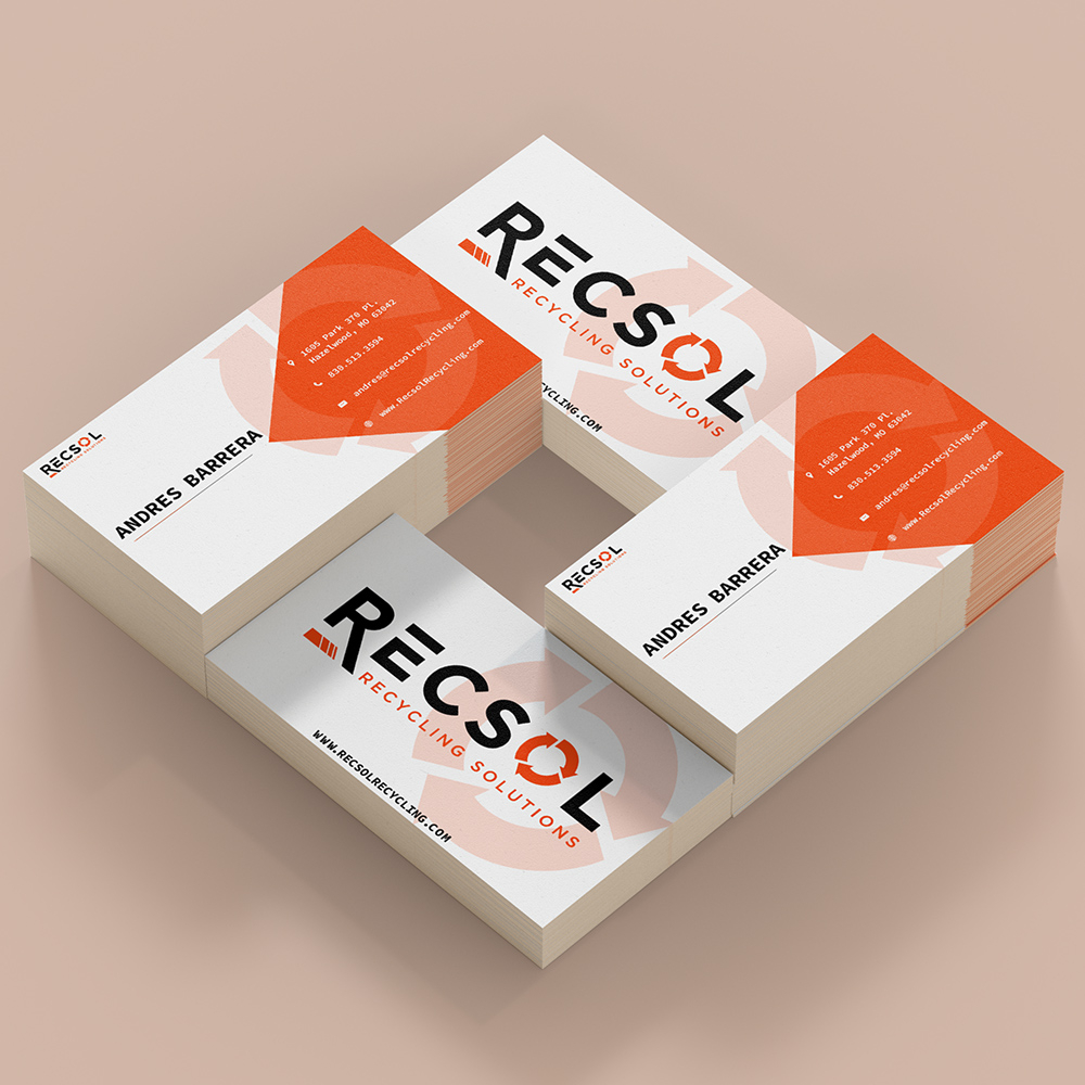 RECSOL - Recycling Solutions  logo design by ansh