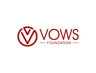 VOWS Foundation logo design by wongndeso