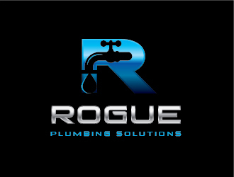 Rogue Plumbing Solutions logo design by il-in
