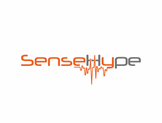 SenseHype logo design by giphone