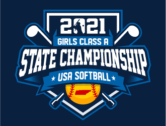 USA Softball of Tennessee logo design by ORPiXELSTUDIOS