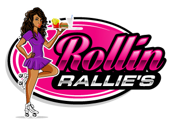 Rollin Rallies logo design by ElonStark