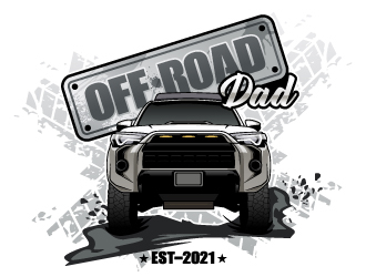 Off Road Dad logo design by dasigns
