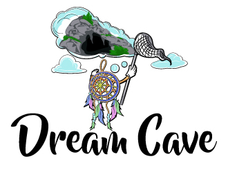 Dream Cave  logo design by ElonStark